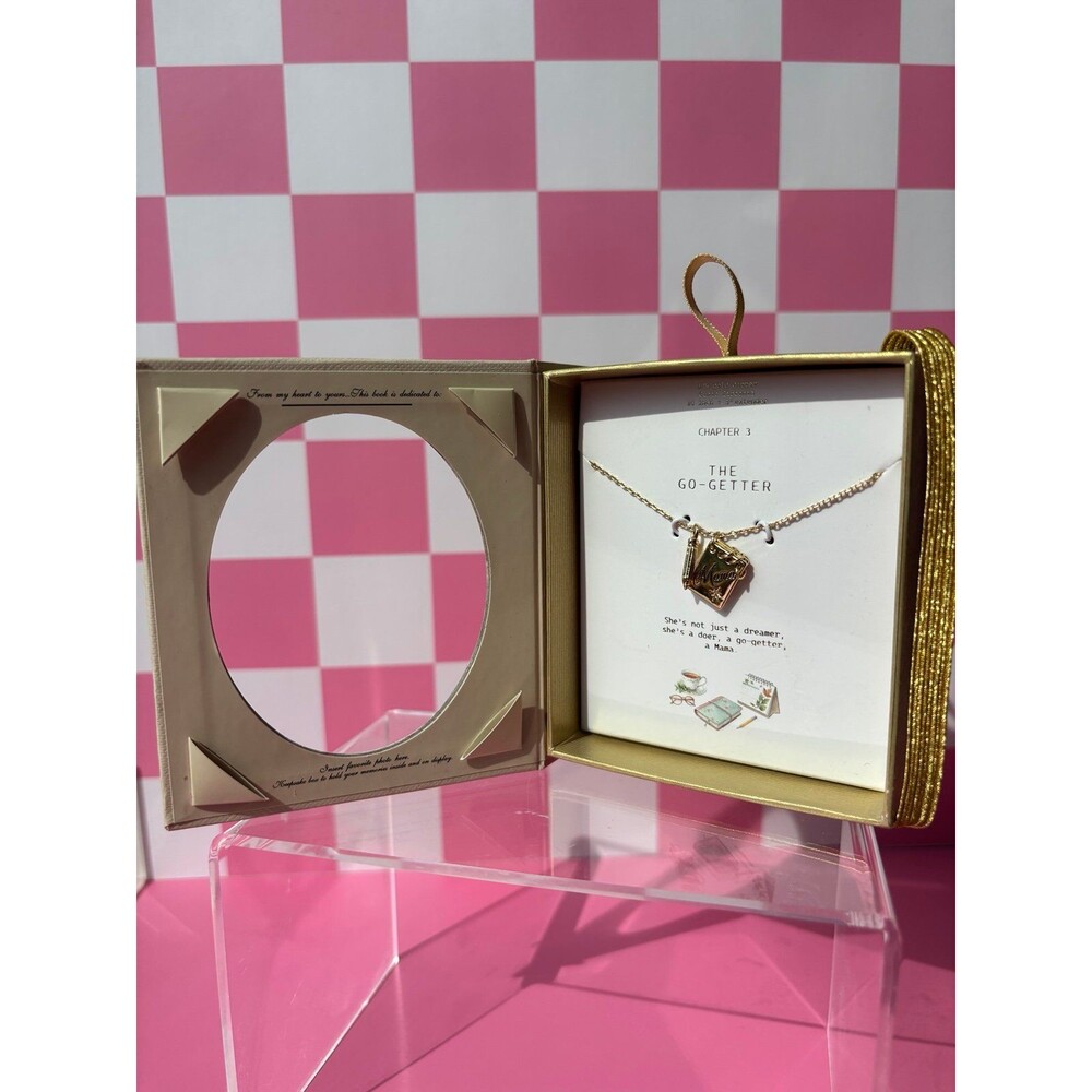 The Book of Mom Necklace - Picture 2 of 5